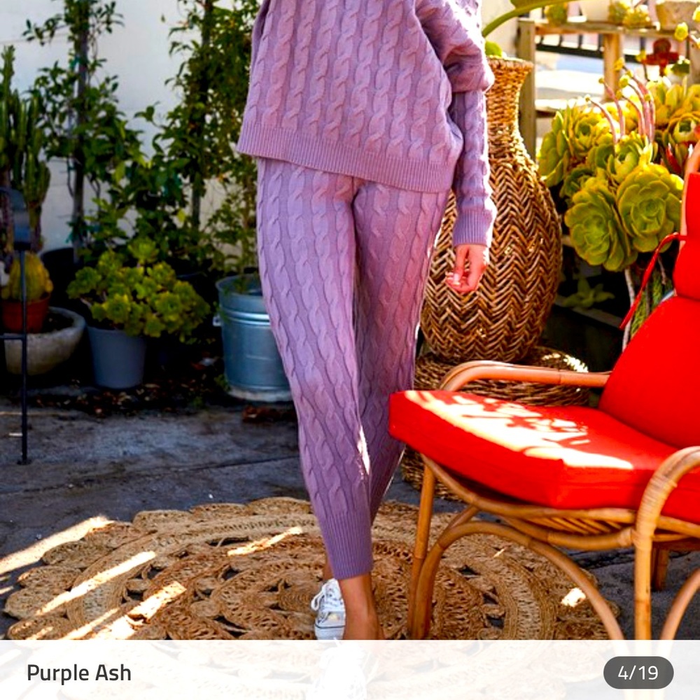 Purple Ash Pants/leggings
